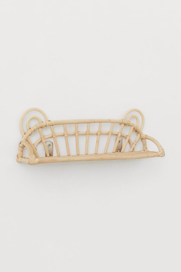 Handmade Rattan Wall Rack | Rattan Wall shelf
