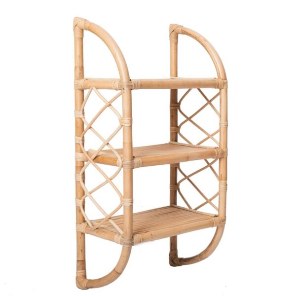 Handmade Rattan Wall Rack | Rattan Wall shelf