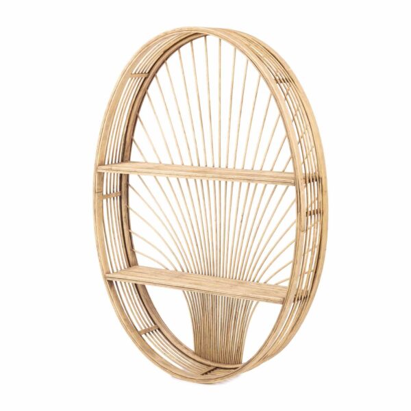 Handmade Rattan Wall Rack | Rattan Wall shelf
