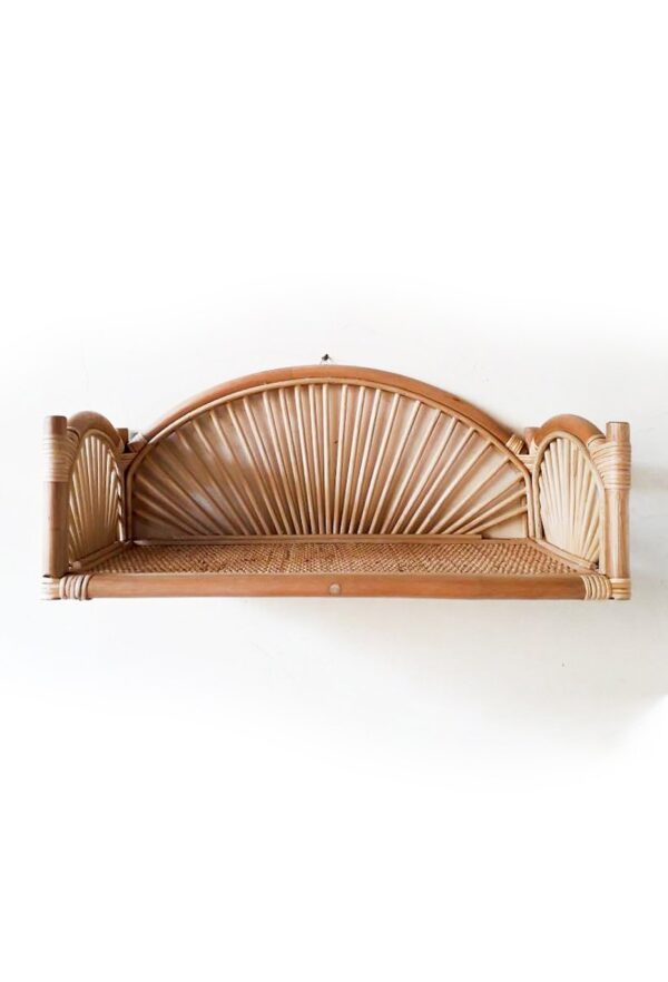 Handmade Rattan Wall Rack | Rattan Wall shelf - Image 5