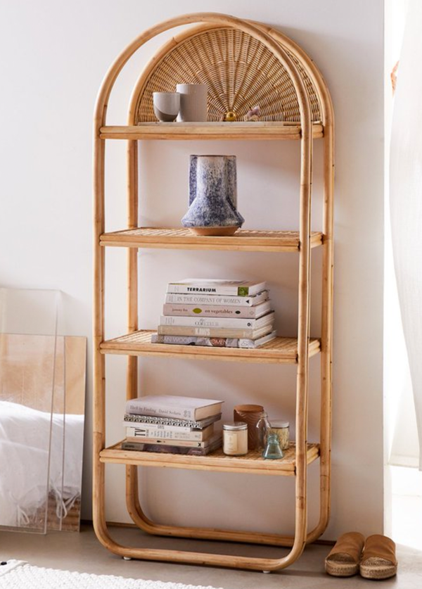 Handmade Rattan Rack | Rattan Shelf - Image 2