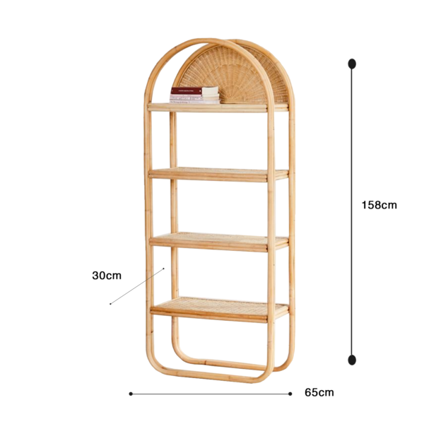 Handmade Rattan Rack | Rattan Shelf - Image 8