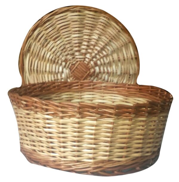 Set of 4 Handmade Rattan-Wicker Box