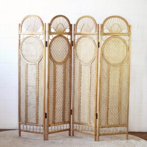 Handmade Rattan Partitions | Rattan Screen | Rattan Room Divider