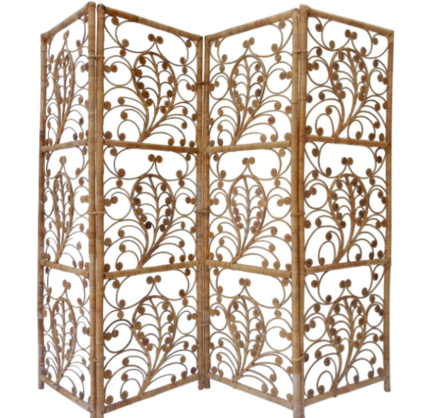 Handmade Rattan Partitions | Rattan Screen | Rattan Room Divider