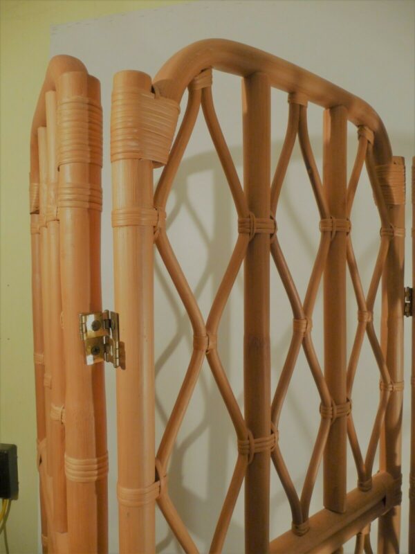 Handmade Rattan Partitions | Rattan Screen | Rattan Room Divider - Image 2