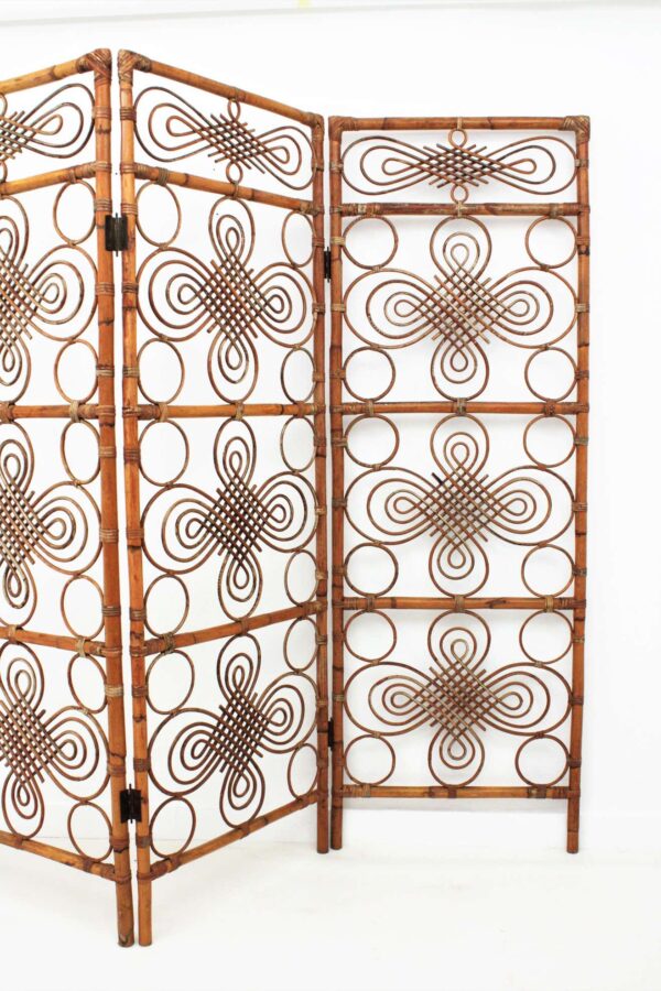 Handmade Rattan Partitions | Rattan Screen | Rattan Room Divider - Image 2