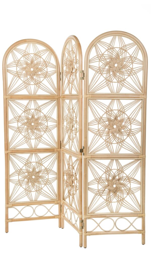 Handmade Rattan Partitions | Rattan Screen | Rattan Room Divider - Image 2