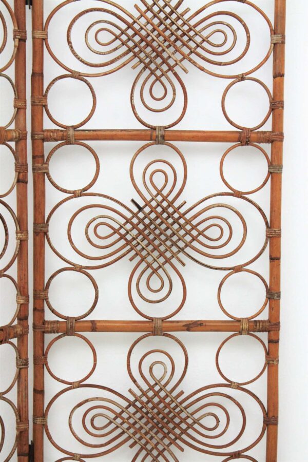 Handmade Rattan Partitions | Rattan Screen | Rattan Room Divider - Image 3