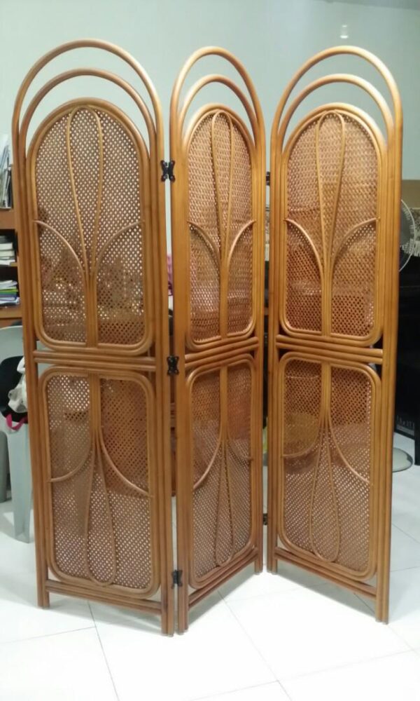 Handmade Rattan Partitions | Rattan Screen | Rattan Room Divider - Image 3