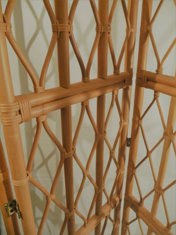 Handmade Rattan Partitions | Rattan Screen | Rattan Room Divider - Image 3