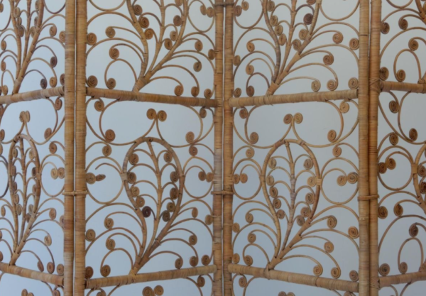 Handmade Rattan Partitions | Rattan Screen | Rattan Room Divider - Image 4