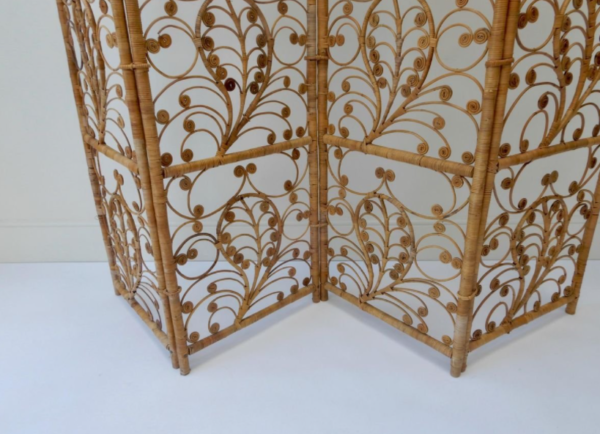 Handmade Rattan Partitions | Rattan Screen | Rattan Room Divider - Image 5