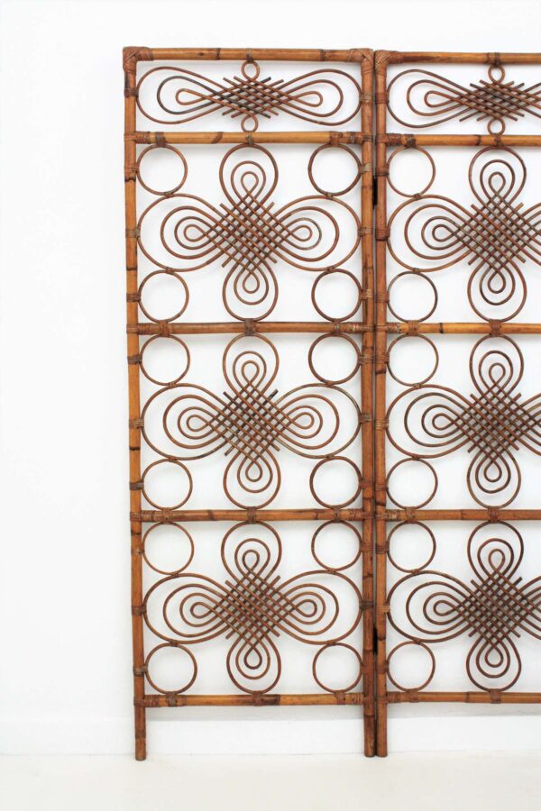 Handmade Rattan Partitions | Rattan Screen | Rattan Room Divider - Image 6
