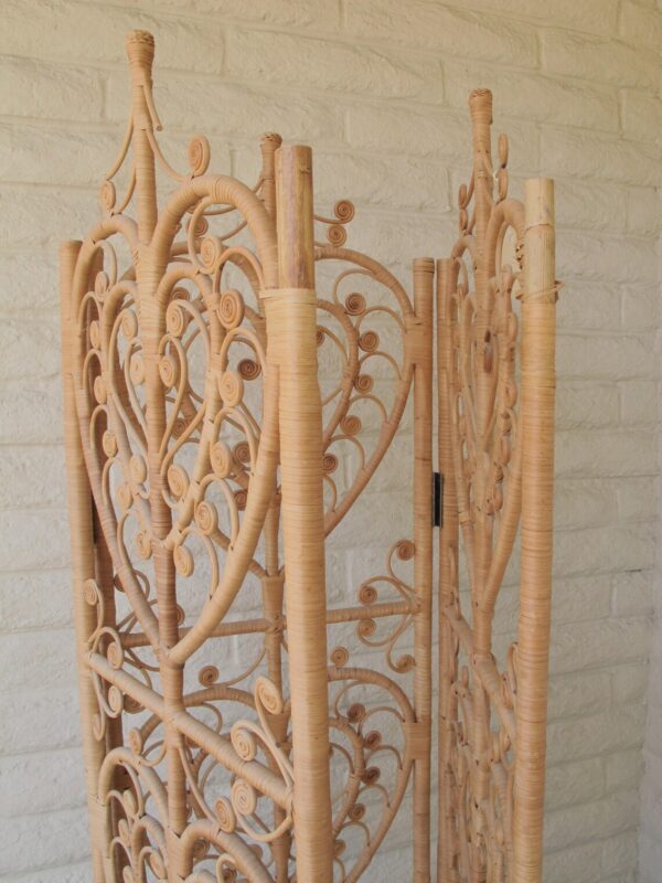 Handmade Rattan Partitions | Rattan Screen | Rattan Room Divider - Image 6