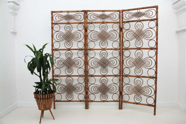 Handmade Rattan Partitions | Rattan Screen | Rattan Room Divider - Image 9