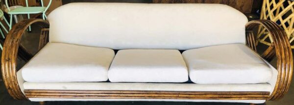 Handmade Rattan Sofa - Image 3