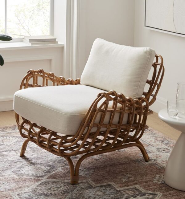 Handmade Rattan Sofa - Image 6
