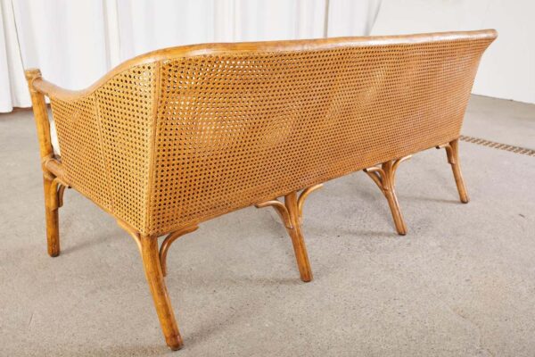 Handmade Rattan Sofa - Image 7