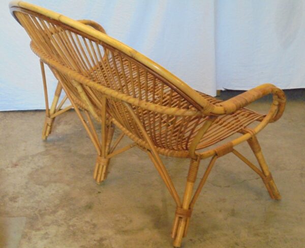 Handmade Rattan Sofa - Image 9