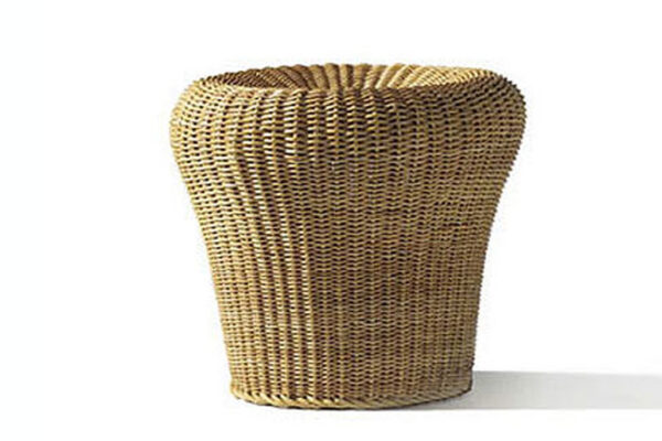 Handmade Rattan Stool - Image 5