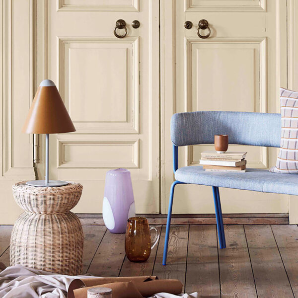 Handmade Rattan Stool - Image 2