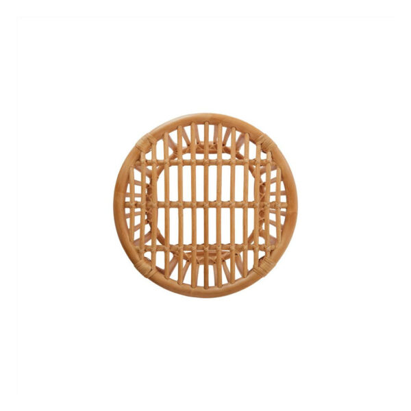 Handmade Rattan Stool - Image 4