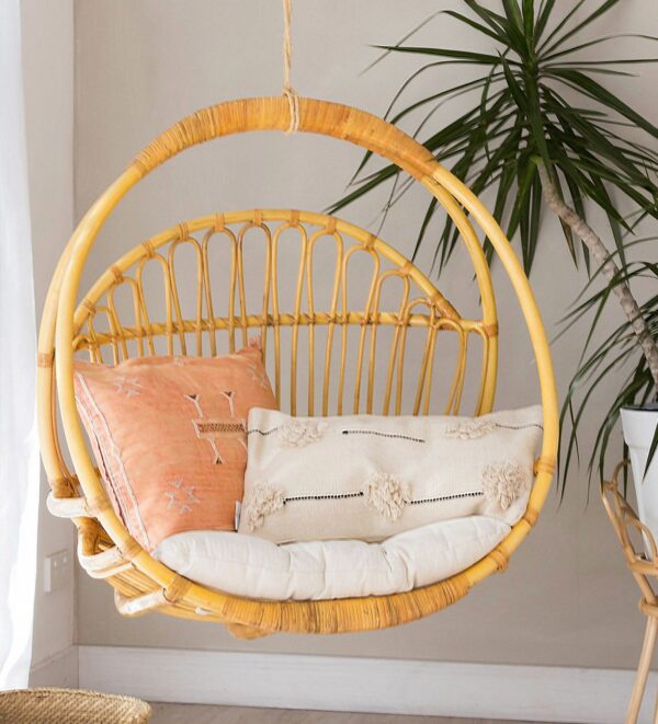 Handmade Rattan Swing - Image 2