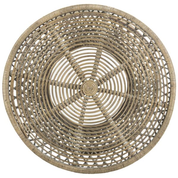 Handmade Rattan Table - Image 4