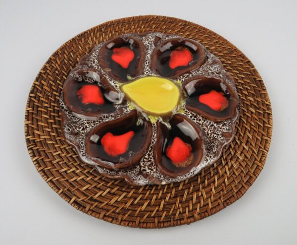 Set of 3 Rattan Round Tray - Image 3