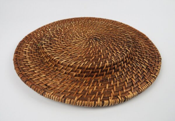 Set of 3 Rattan Round Tray - Image 5