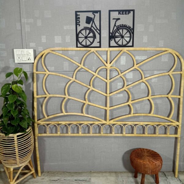 Handmade Rattan Bed Head | Rattan Head Board - Image 2