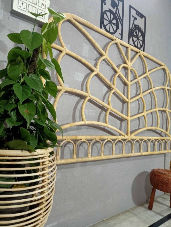 Handmade Rattan Bed Head | Rattan Head Board - Image 3