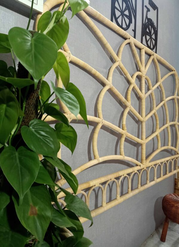 Handmade Rattan Bed Head | Rattan Head Board - Image 4