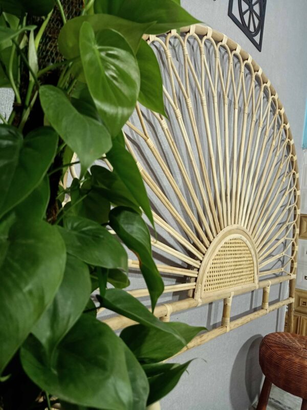 Handmade Rattan Bed Head | Rattan Head Board - Image 6