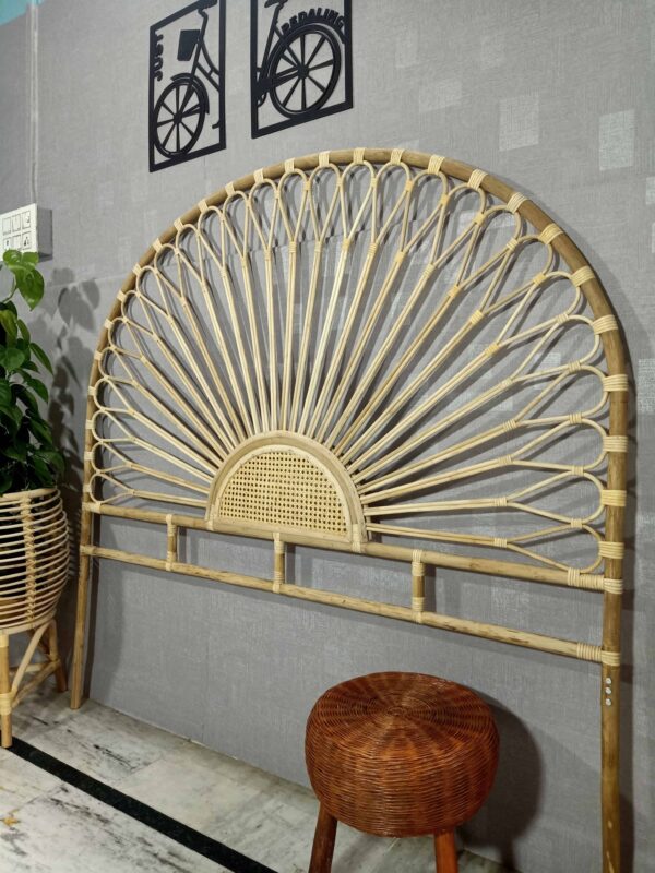 Handmade Rattan Bed Head | Rattan Head Board - Image 7