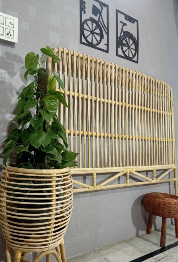 Handmade Rattan Bed Head | Rattan Head Board - Image 5