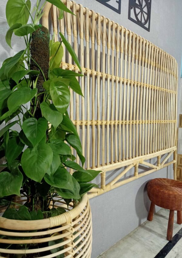 Handmade Rattan Bed Head | Rattan Head Board - Image 7