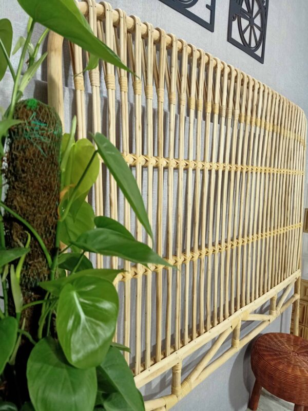 Handmade Rattan Bed Head | Rattan Head Board - Image 8