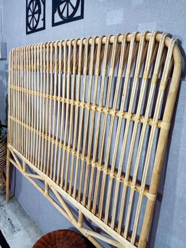 Handmade Rattan Bed Head | Rattan Head Board - Image 9