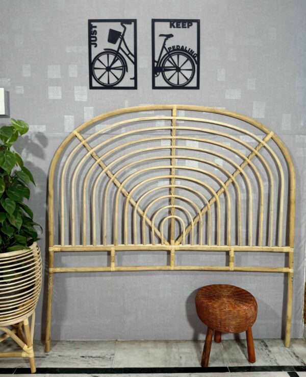 Handmade Rattan Bed Head | Rattan Head Board - Image 3