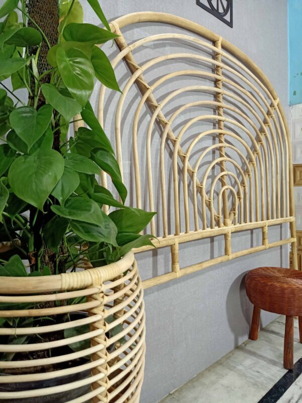 Handmade Rattan Bed Head | Rattan Head Board - Image 6