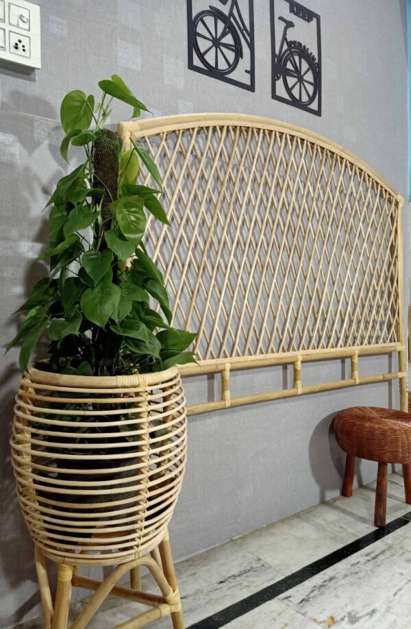 Handmade Rattan Bed Head | Rattan Head Board - Image 4