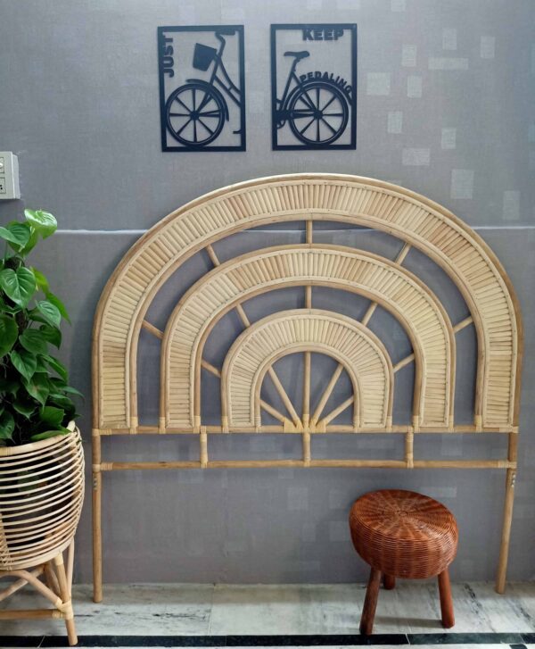 Handmade Rattan Bed Head | Rattan Head Board