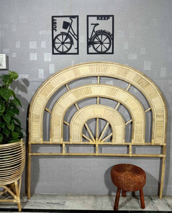 Handmade Rattan Bed Head | Rattan Head Board - Image 3