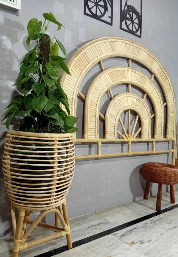 Handmade Rattan Bed Head | Rattan Head Board - Image 4