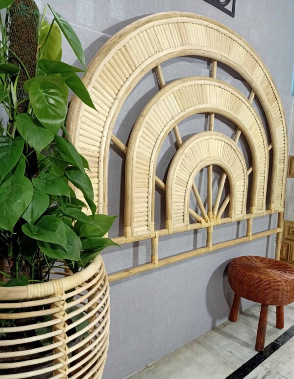 Handmade Rattan Bed Head | Rattan Head Board - Image 5