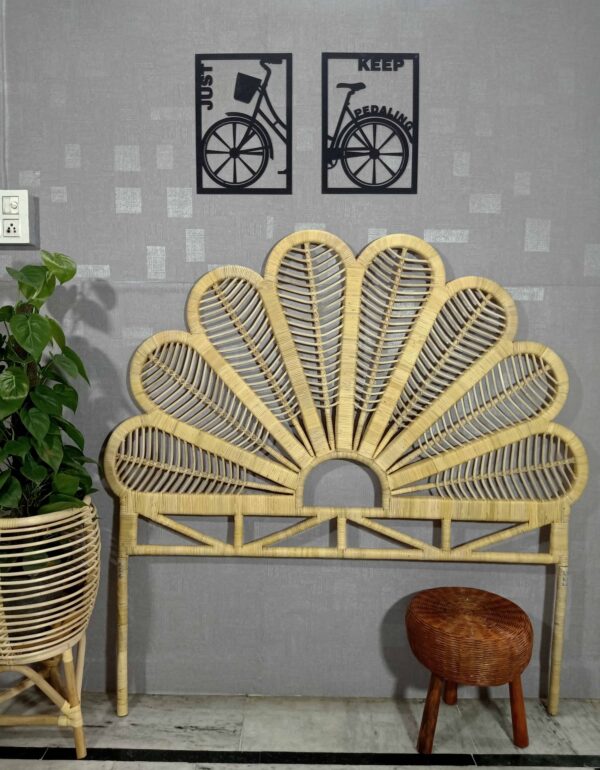 Handmade Rattan Bed Head | Rattan Head Board - Image 3