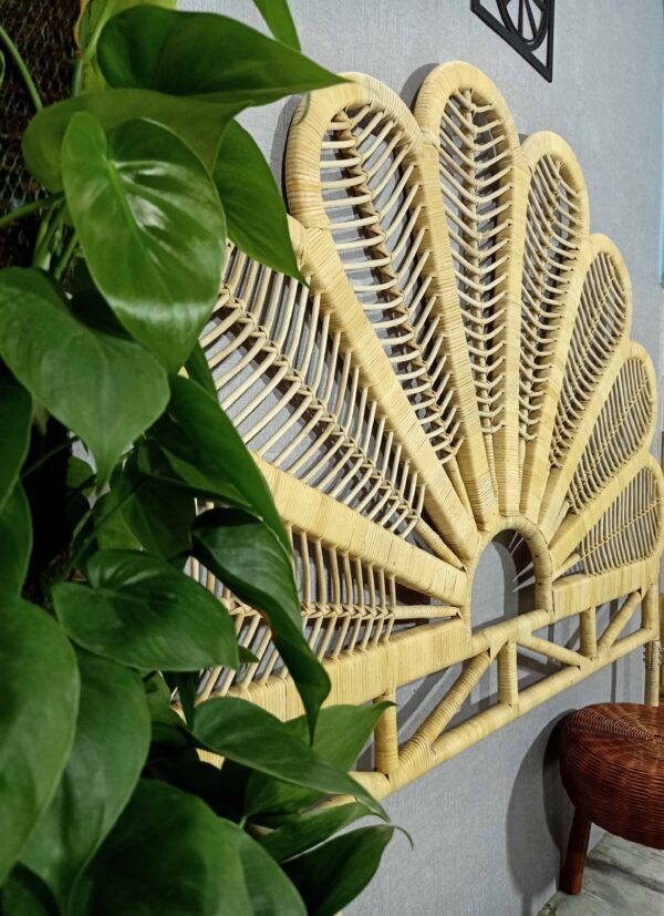 Handmade Rattan Bed Head | Rattan Head Board - Image 6
