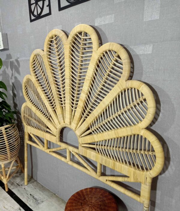 Handmade Rattan Bed Head | Rattan Head Board - Image 7